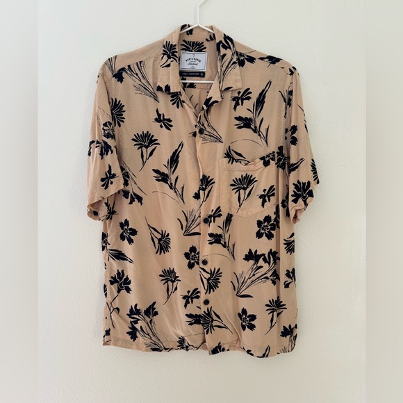 Portuguese Flannel Tropical lightweight button down shirt size Small - Picture 1 of 5